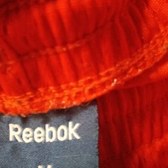 Orange Reebok shorts Size M - Picture 2 of 3